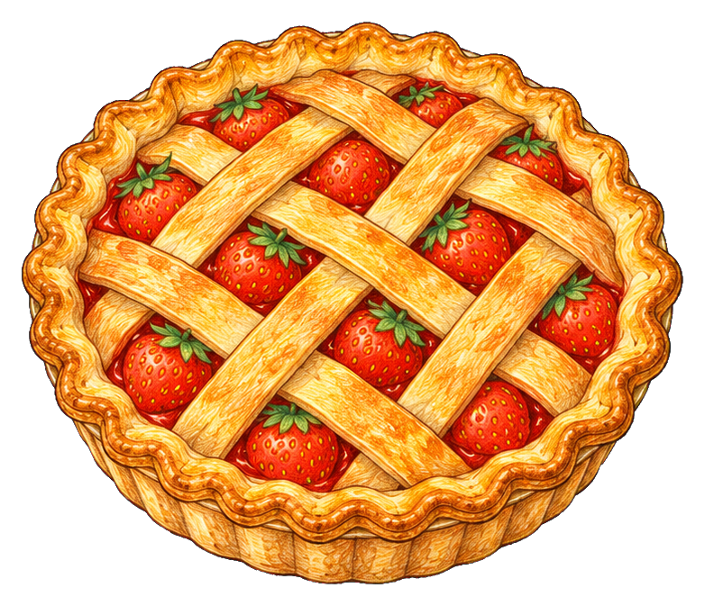 Preview for Strawberry Lattice Pie