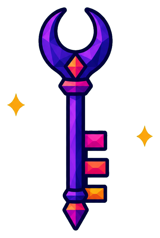 Preview for Astral Moon Key Sticker