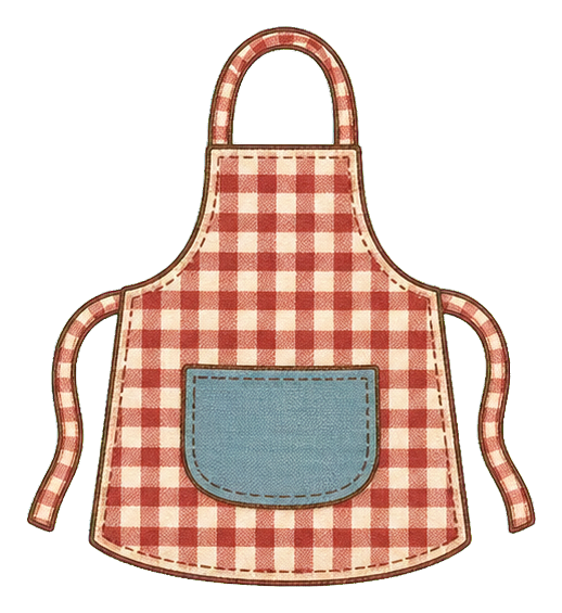 Preview for Gingham Garden Apron Sticker