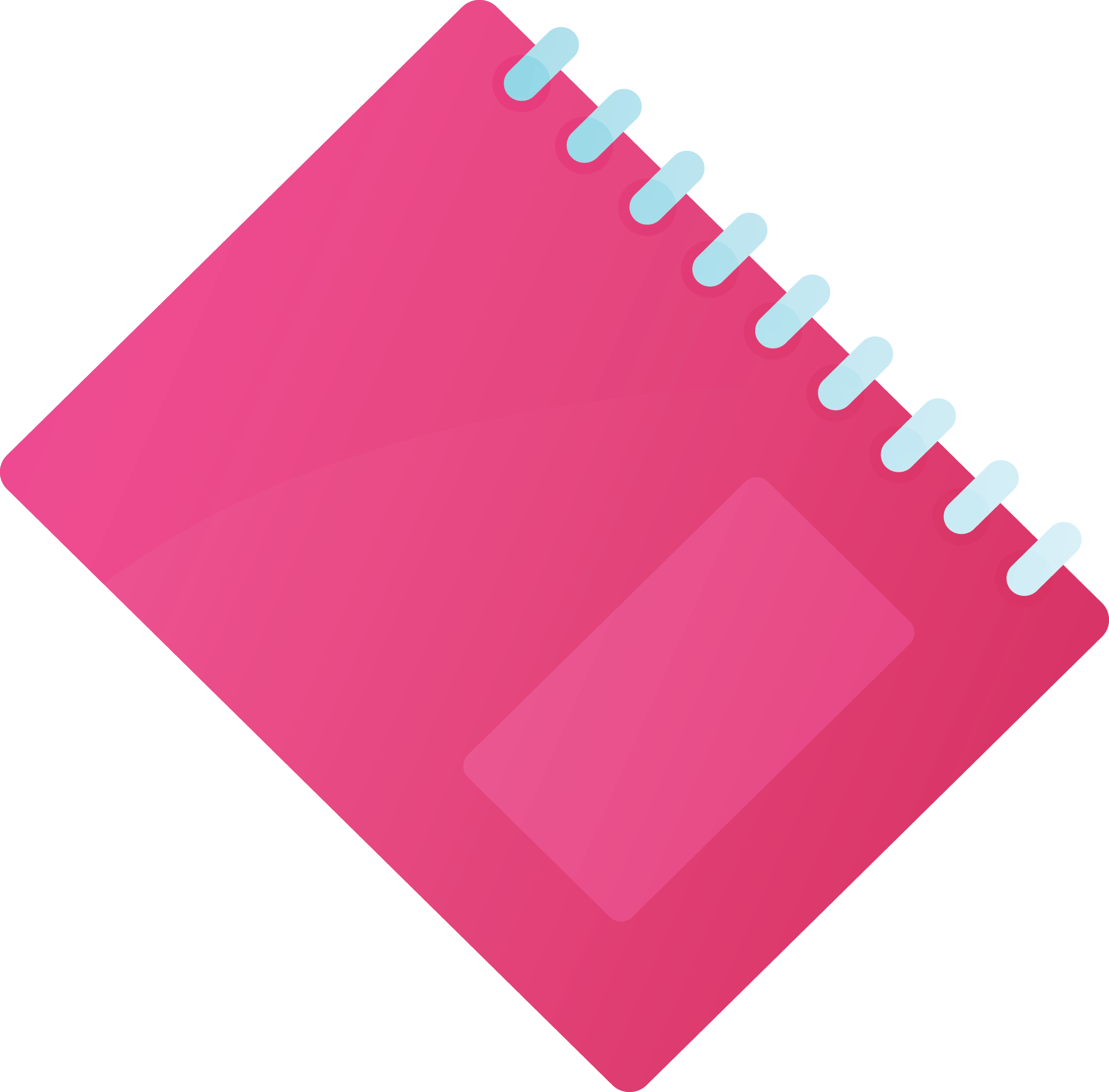 Preview for Pink-spiral-notebook-back-to-sticker-2f3c7