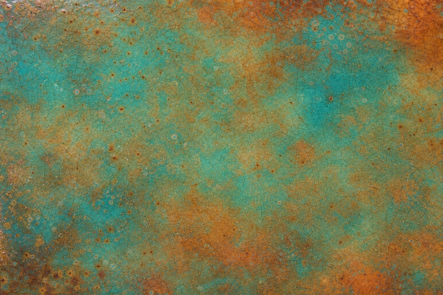 Preview for Terracotta Turquoise Crackle Glaze Background