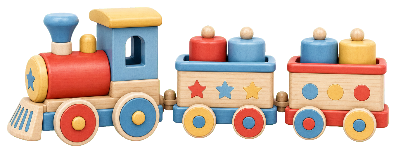 Preview for Toy Train Sticker Graphic