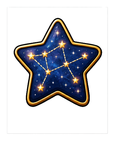 Preview for Constellation Star Sticker Graphic