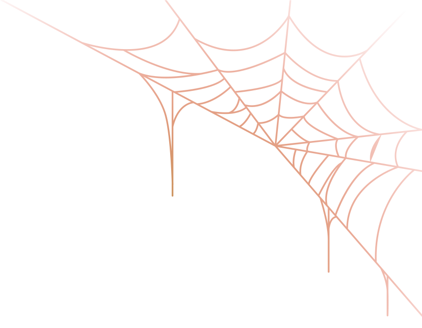 Preview for Halloween-orange-spider-web-sticker-bcbcf