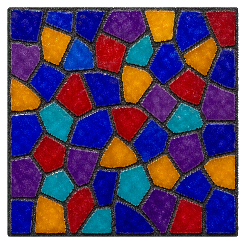 Preview for Mosaic Tile Square Sticker