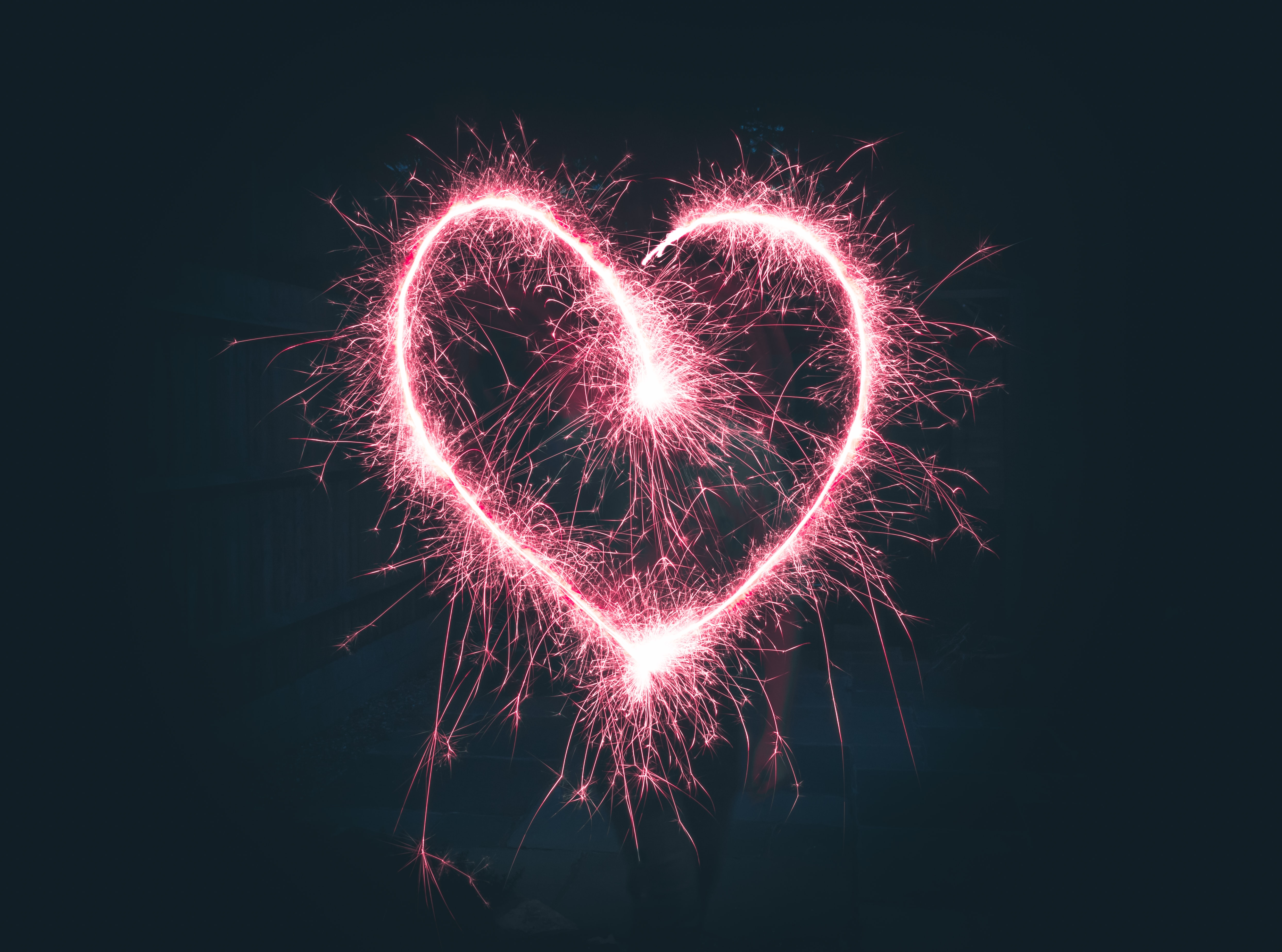 Preview for Sparkling-heart-firework-love-background-cc449