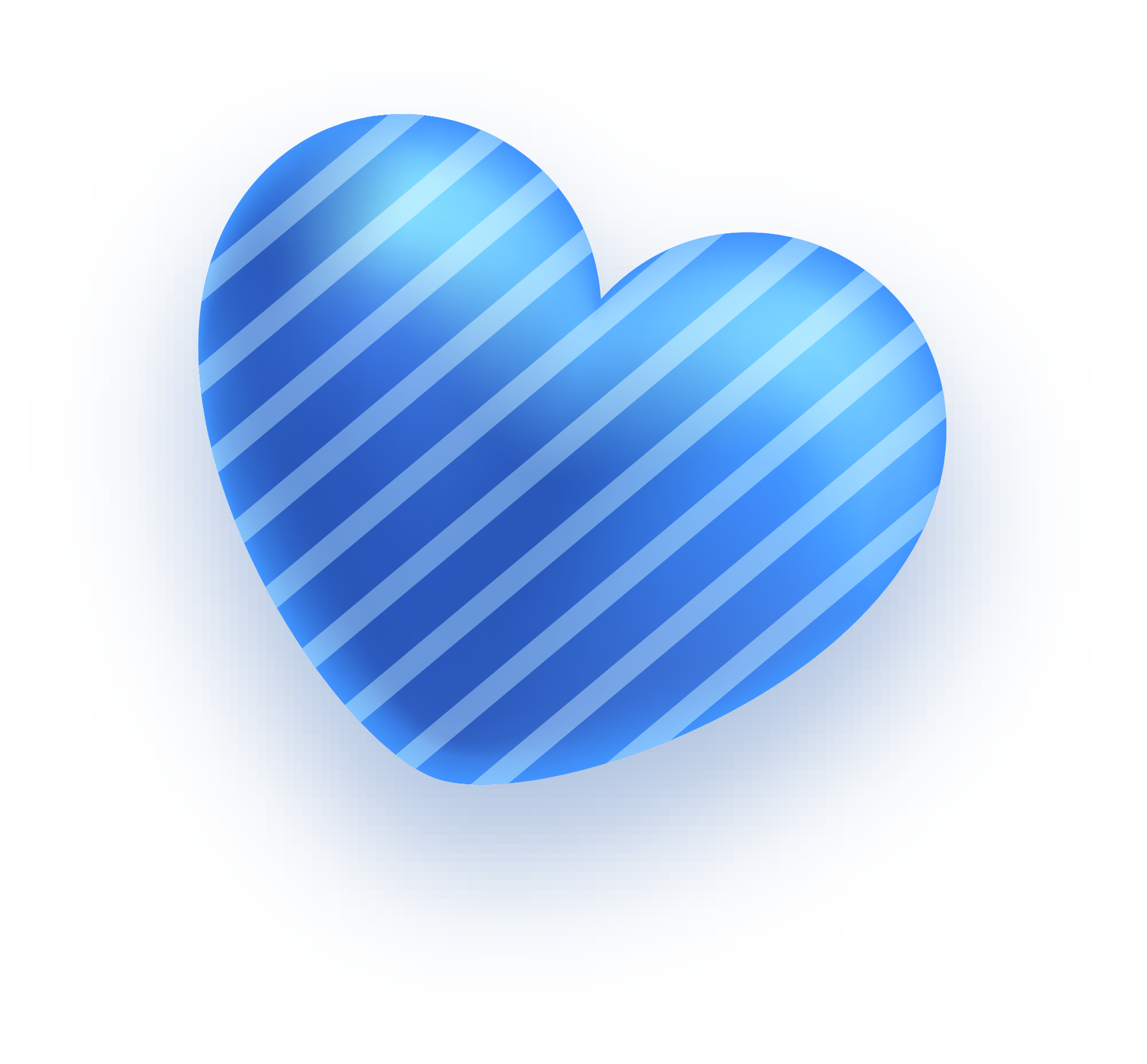 Preview for Blue-heart-icon-design-fathers-day-sticker-11276