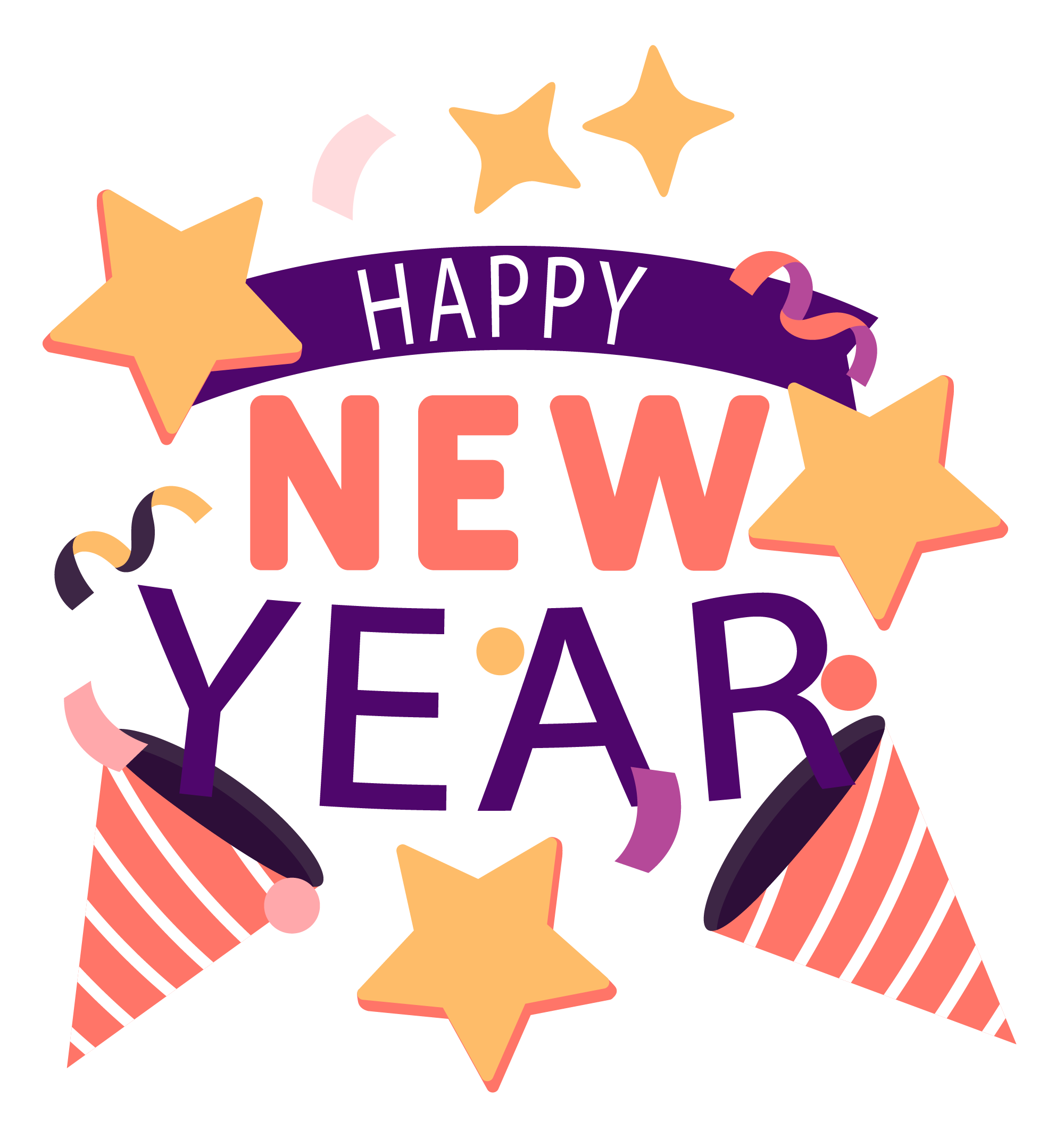 Preview for Happy-new-year-celebration-graphic-sticker-3ef60
