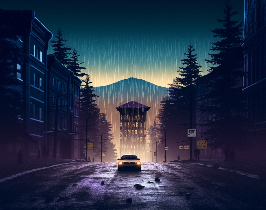 Preview for Mysterious-street-scene-at-dusk-ai-images-background-18726
