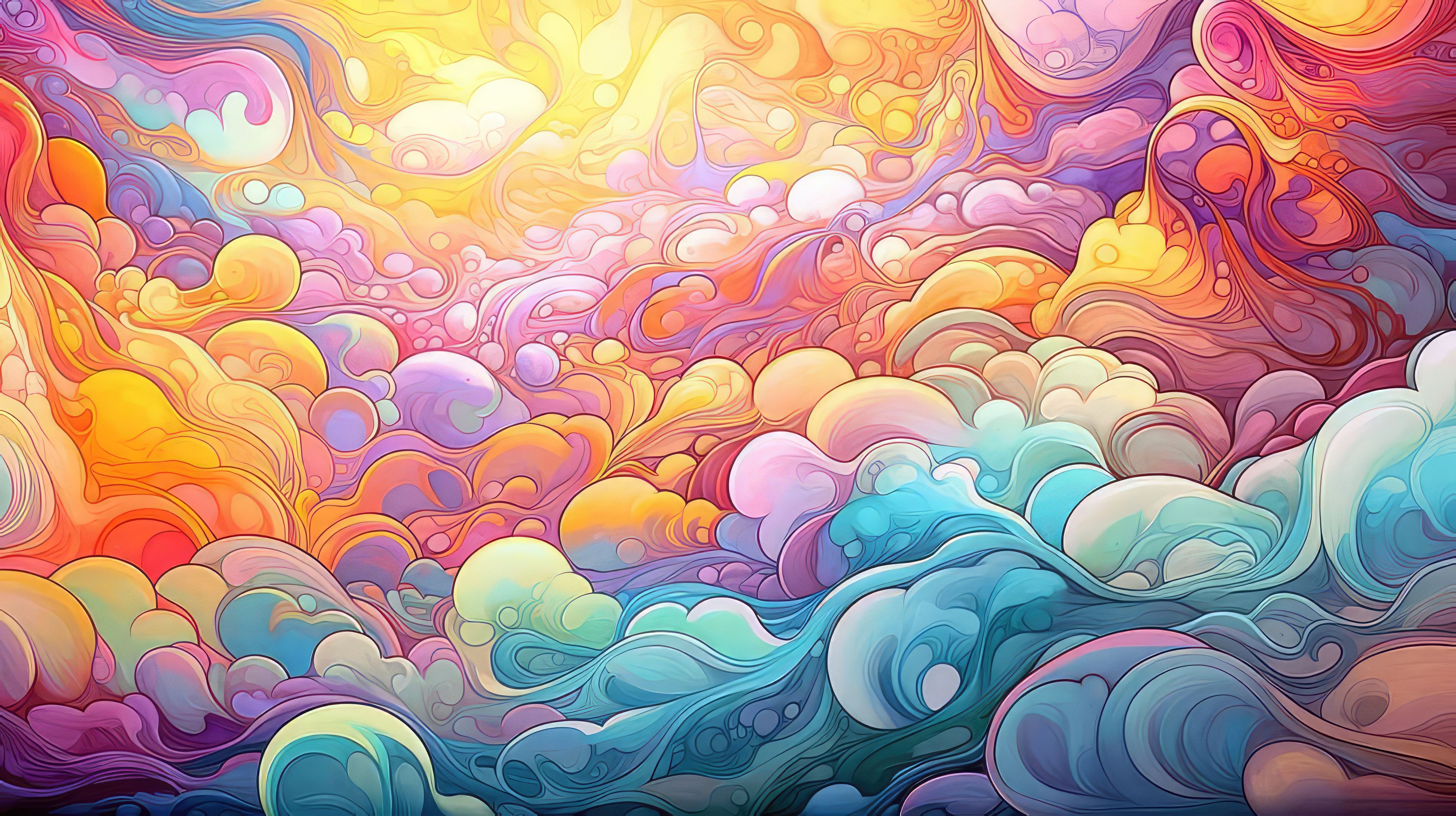 Preview for Abstract-cloud-formation-art-background-fb886