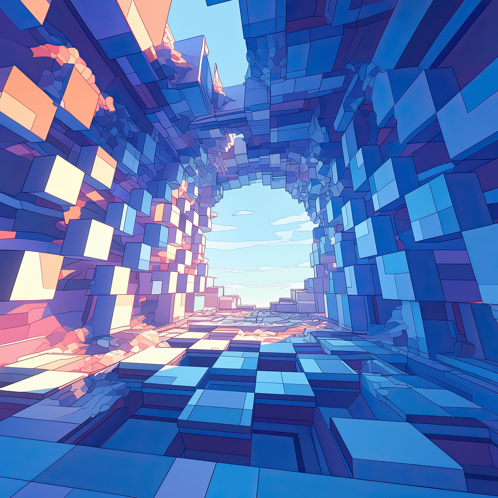 Preview for Futuristic-digital-landscape-whimsical-backdrop-background-4ef1a