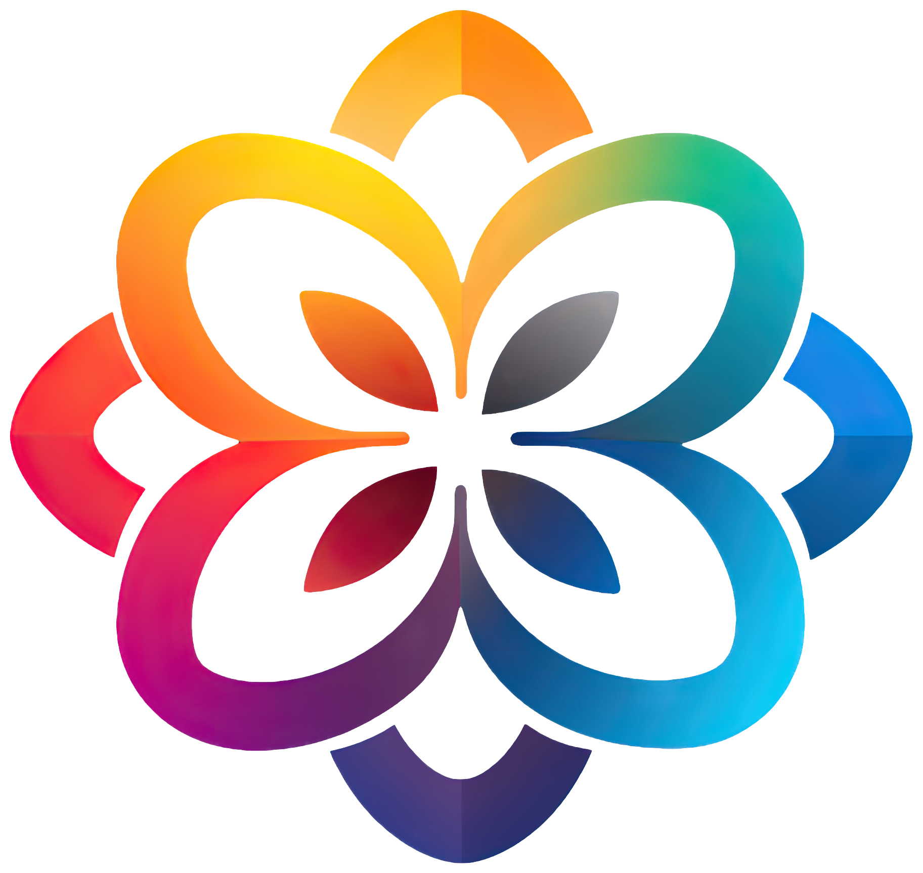 Preview for Vibrant-flower-logo-design-logo-geometric-sticker-10f98