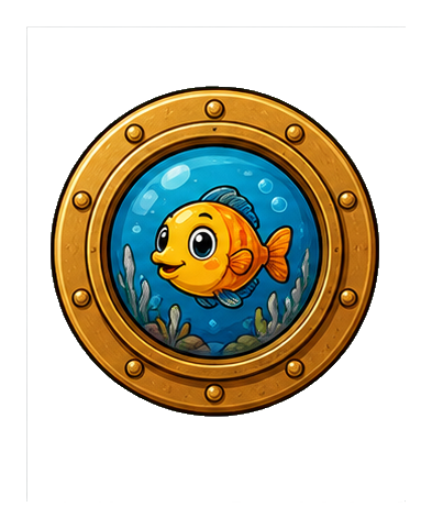 Preview for Porthole Fish Sticker
