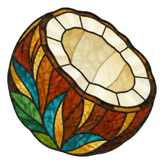 Preview for Stained Glass Fruit Coconut