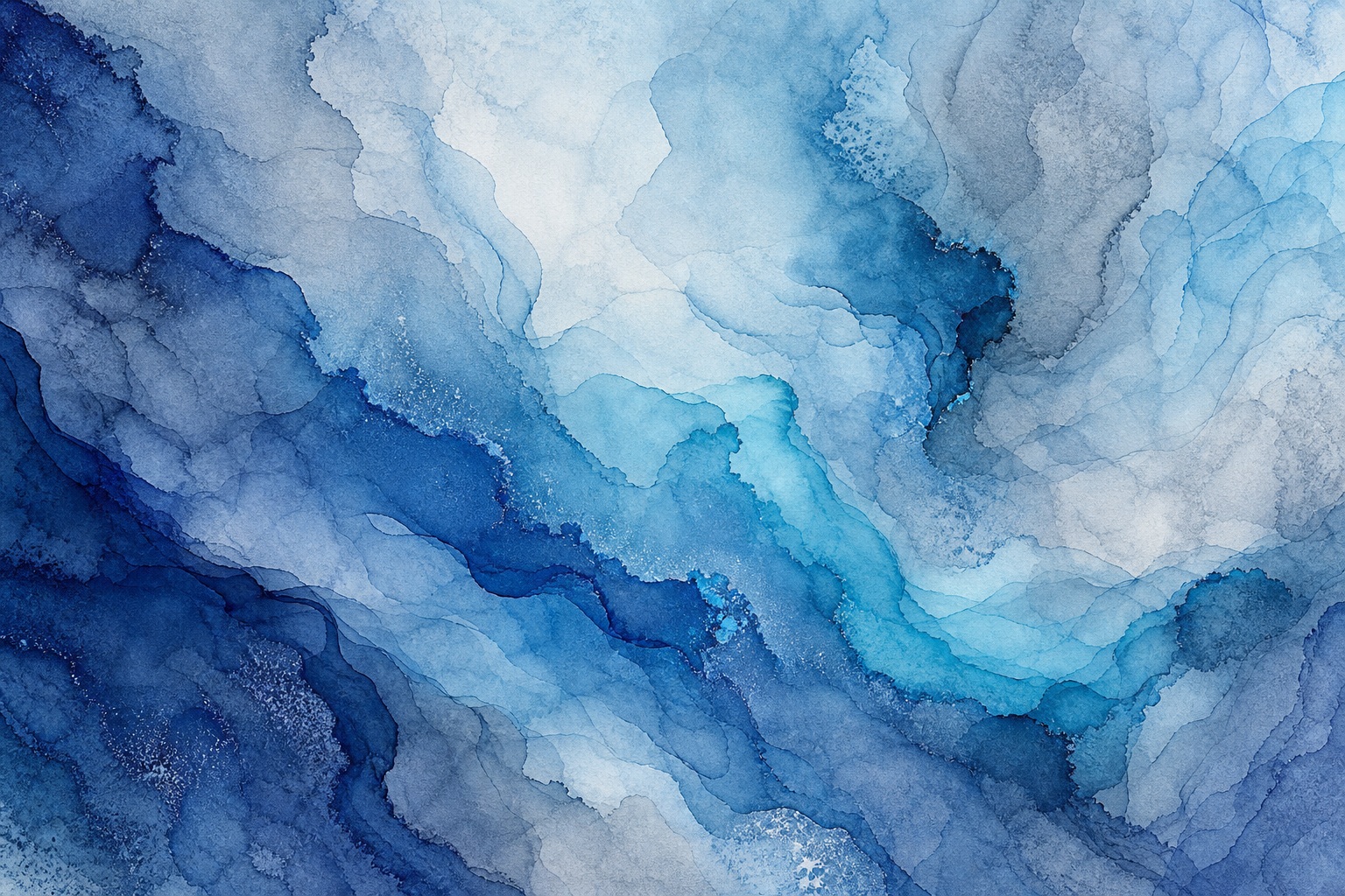Preview for Indigo Cyan Ink Wash Texture Background