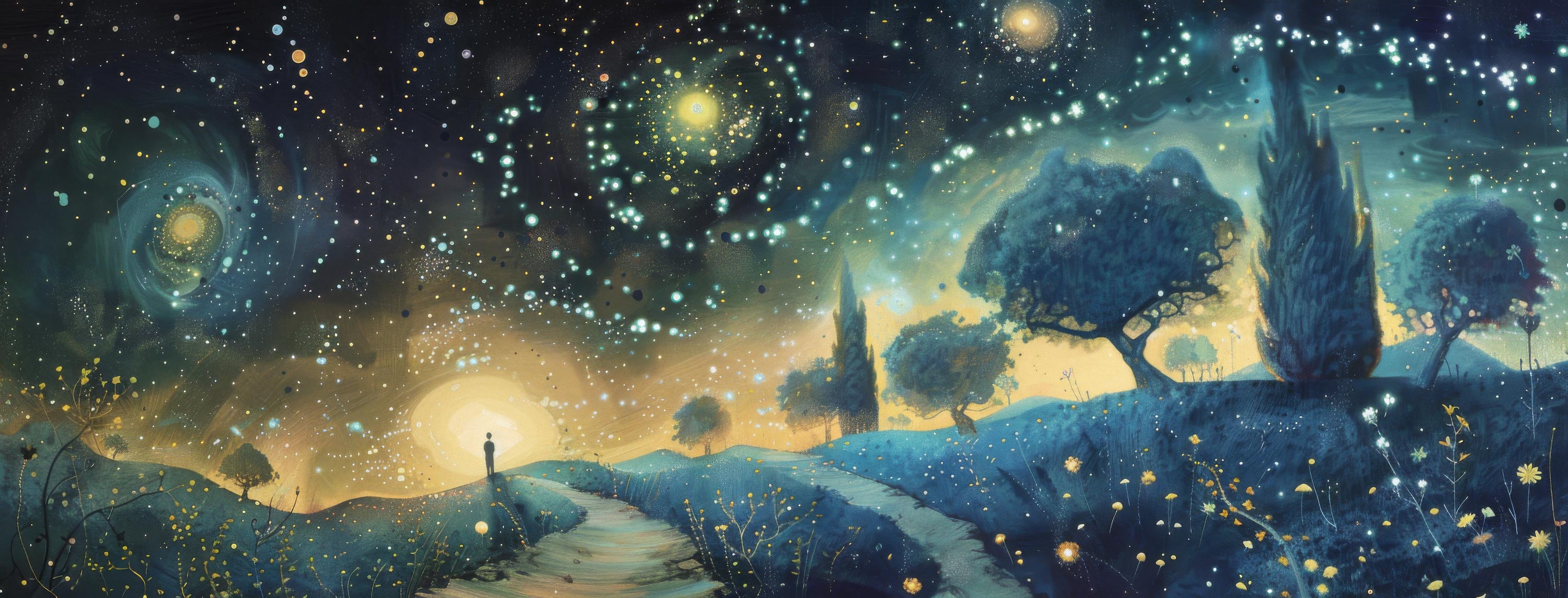 Preview for Whimsical-night-sky-landscape-astrophotography-cover-background-72978