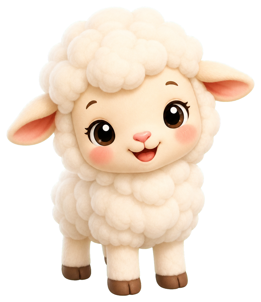 Preview for Lamb Cloud Sticker Graphic