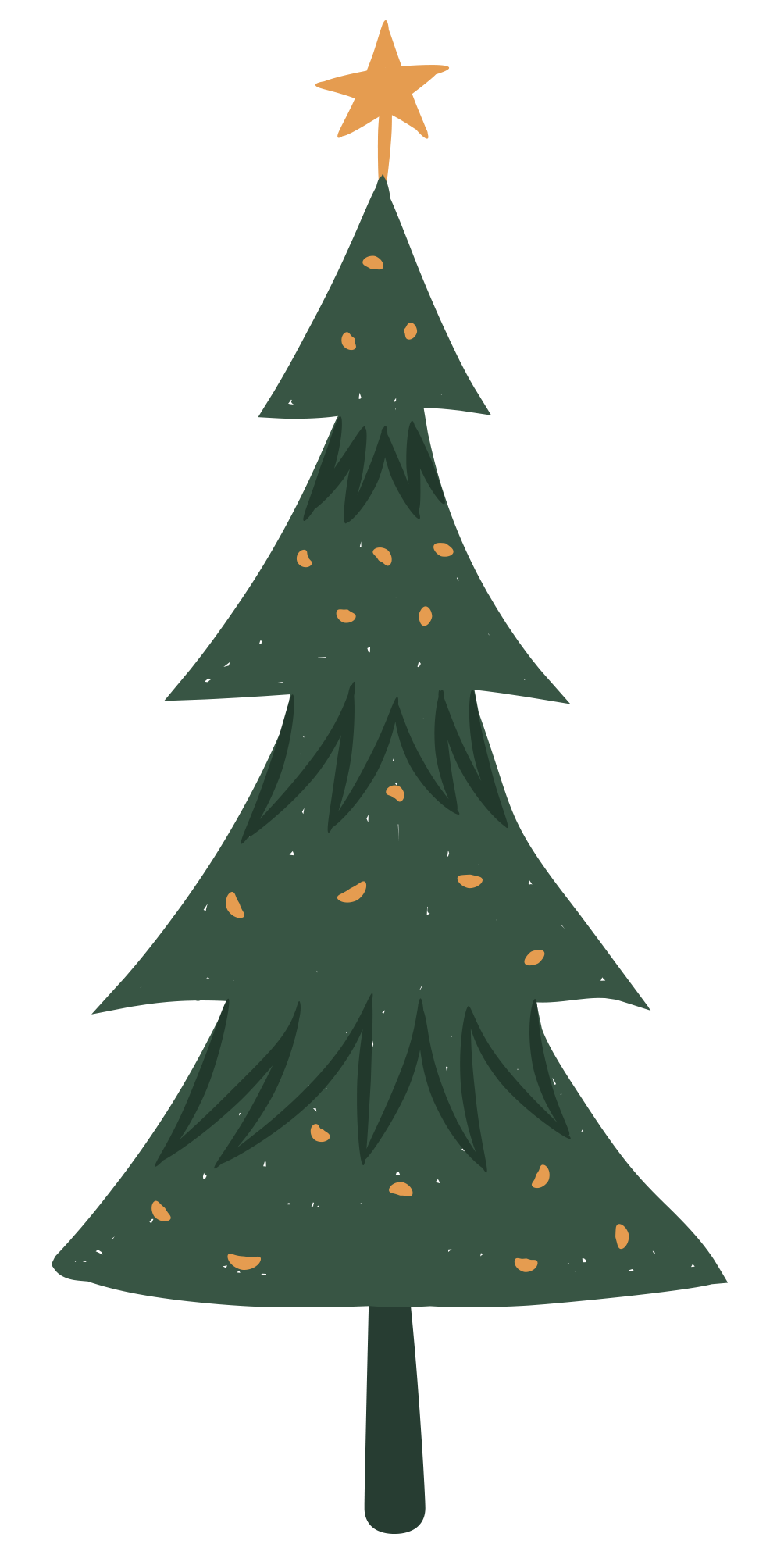 Preview for Simple-christmas-tree-illustration-sticker-3cb52