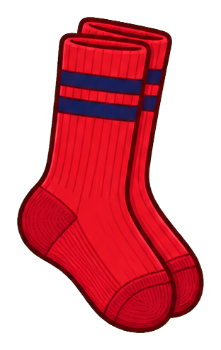 Preview for Baseball Socks Sticker