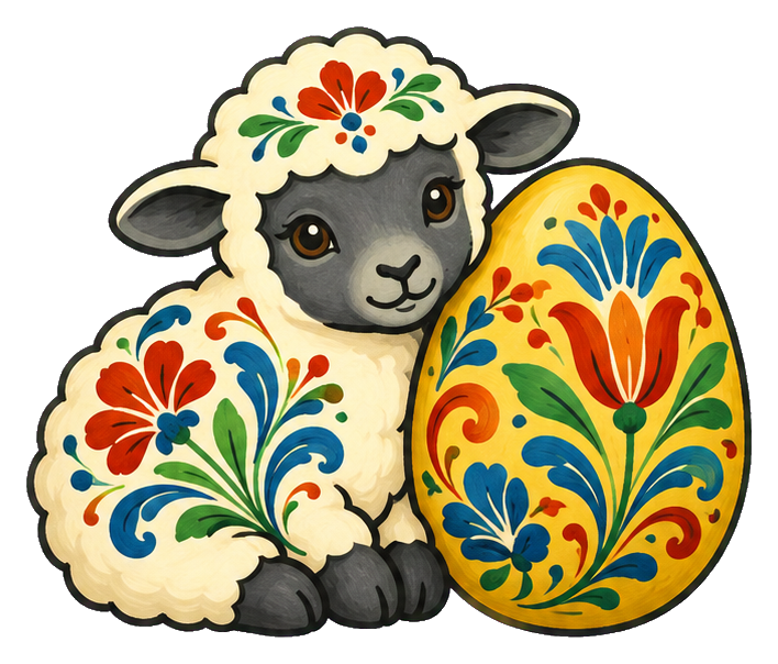 Preview for Easter Lamb And Egg
