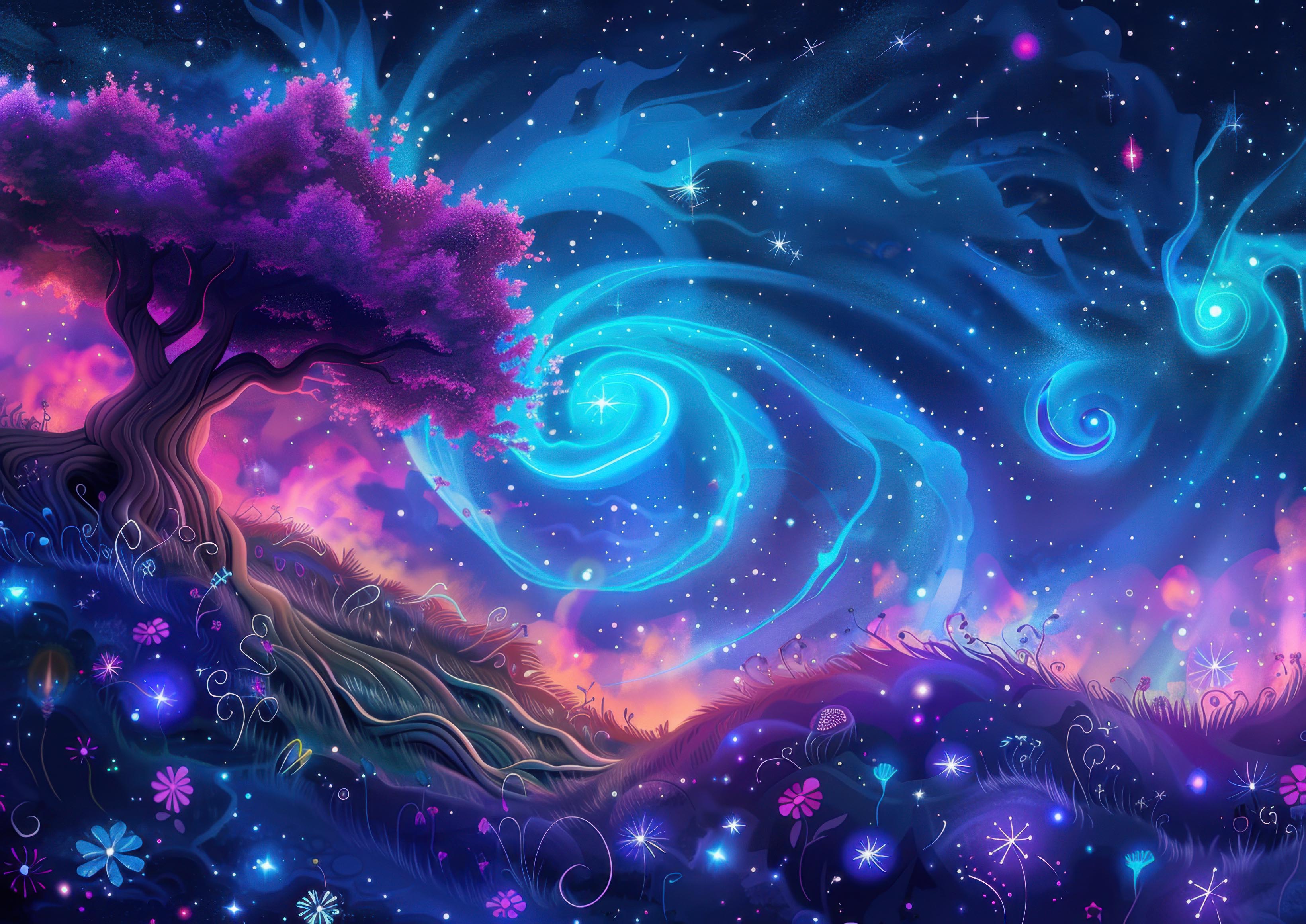 Preview for Cosmic-tree-of-life-art-astrophotography-photo-background-c3a20