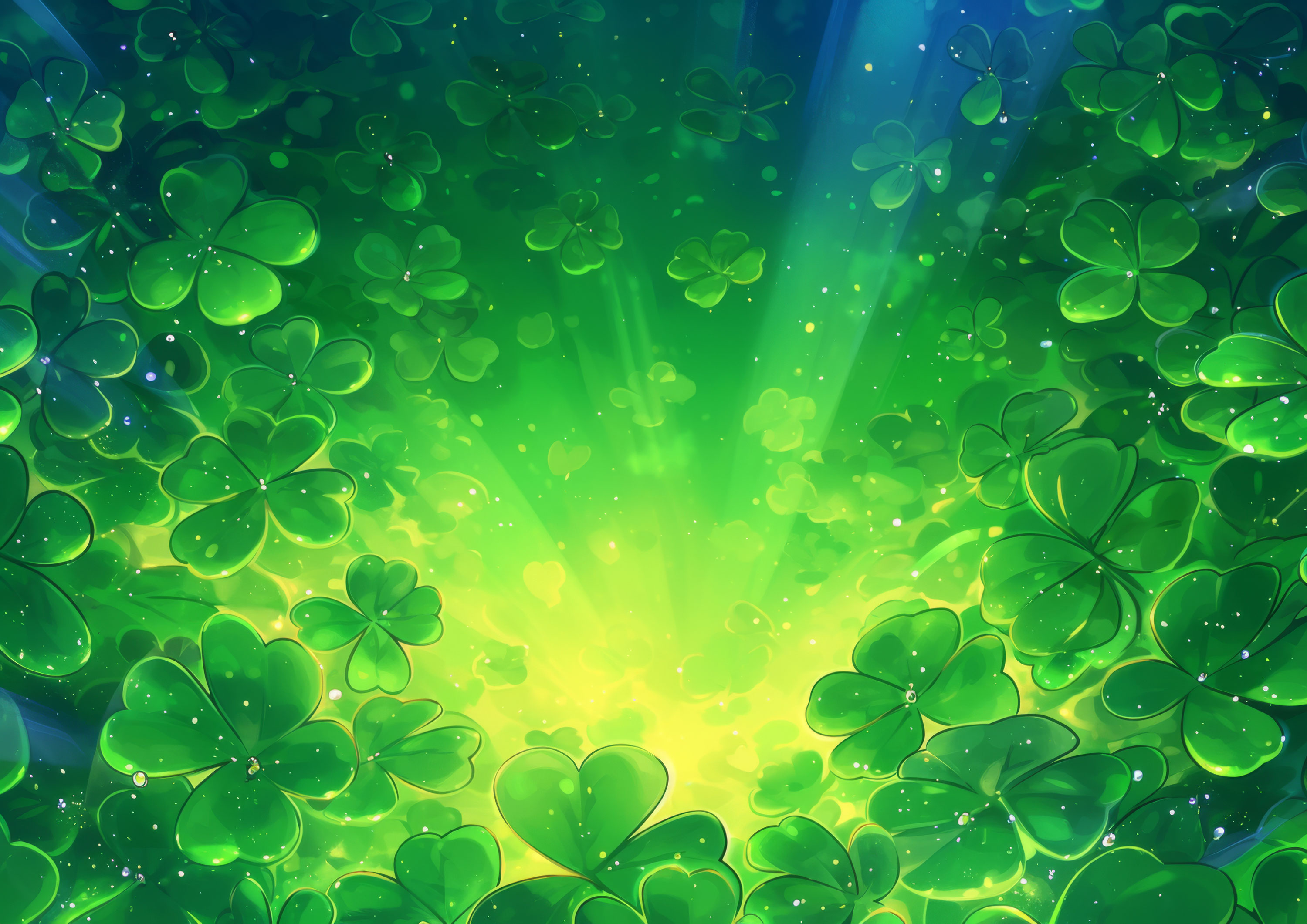 Preview for Green-hearts-background-st-patricks-48a08