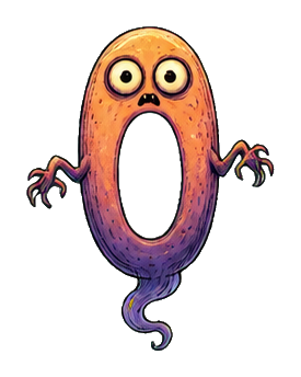Preview for Paperclip Phantom Monster Sticker