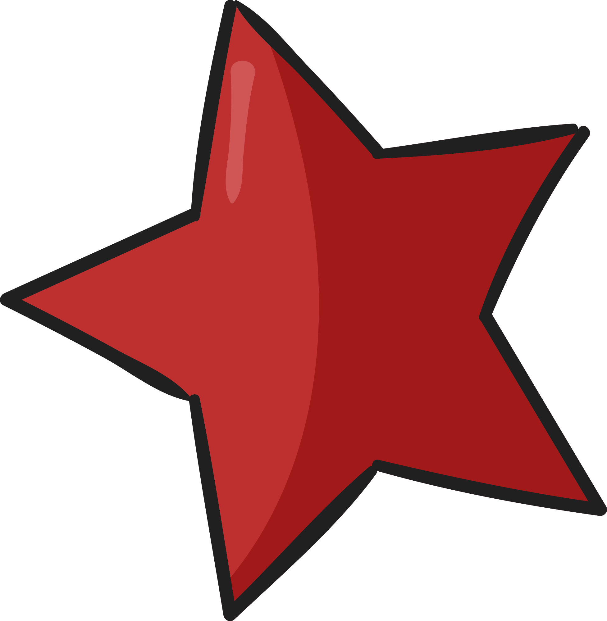 Preview for Red-star-icon-design-fourth-of-sticker-80fb5