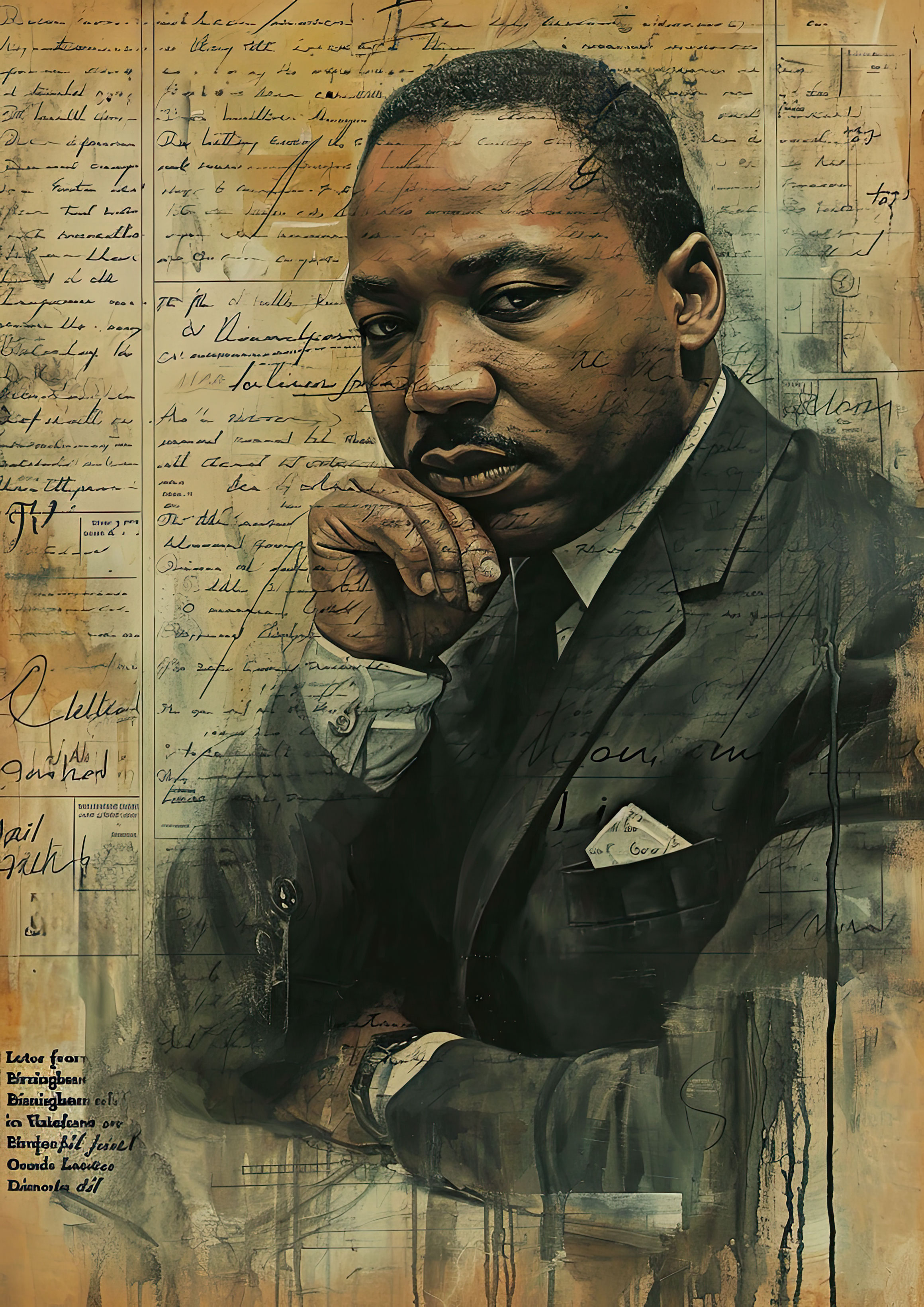Preview for Martin-luther-king-portrait-artwork-mlk-background-3f202