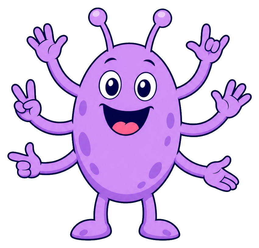 Preview for Funny Cartoon Alien Sticker Graphic