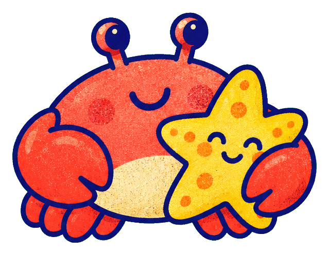 Preview for Crab And Starfish Friend
