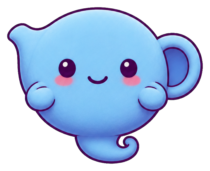 Preview for Cute Genie Monster Sticker For Creative Designs