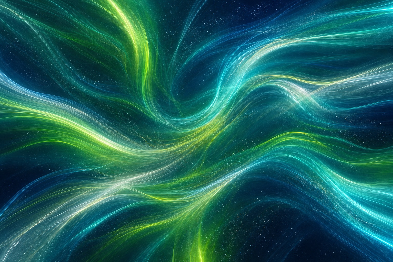 Preview for Teal Lime Luminous Streams Background