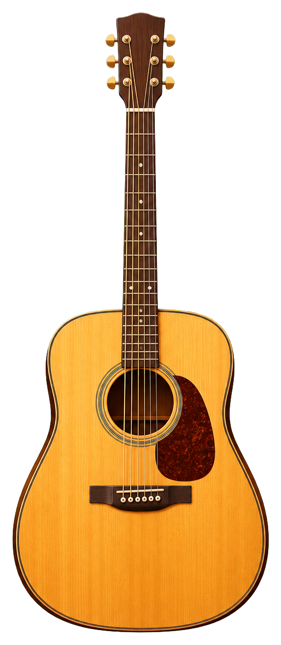 Preview for Acoustic Guitar Sticker
