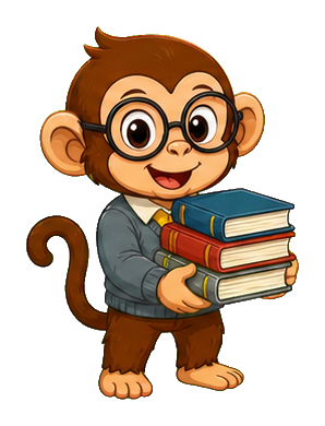 Preview for Librarian Monkey Sticker