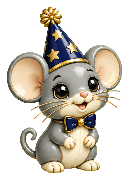 Preview for New Year Party Mouse