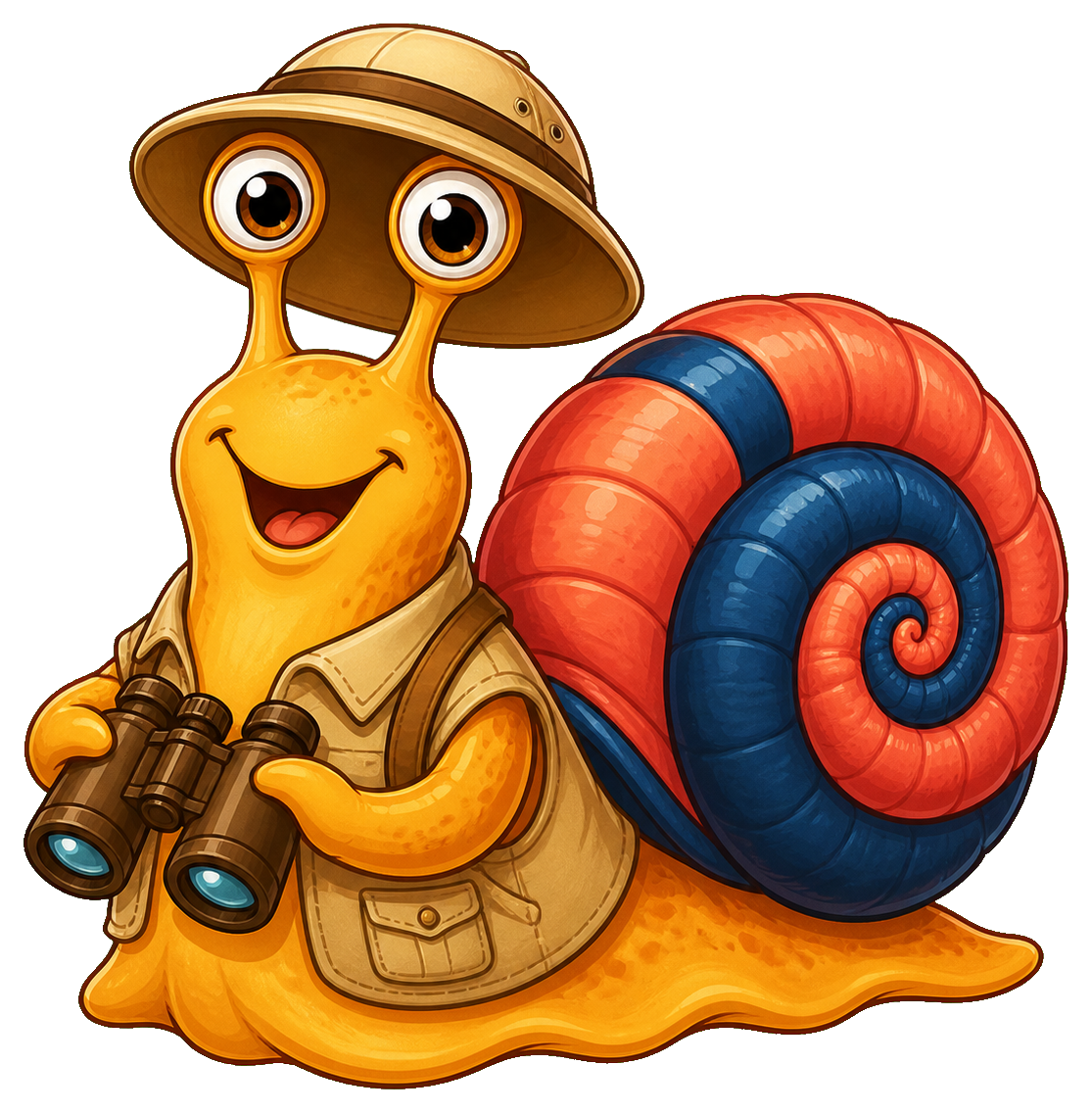 Preview for Safari Snail Sticker Graphic