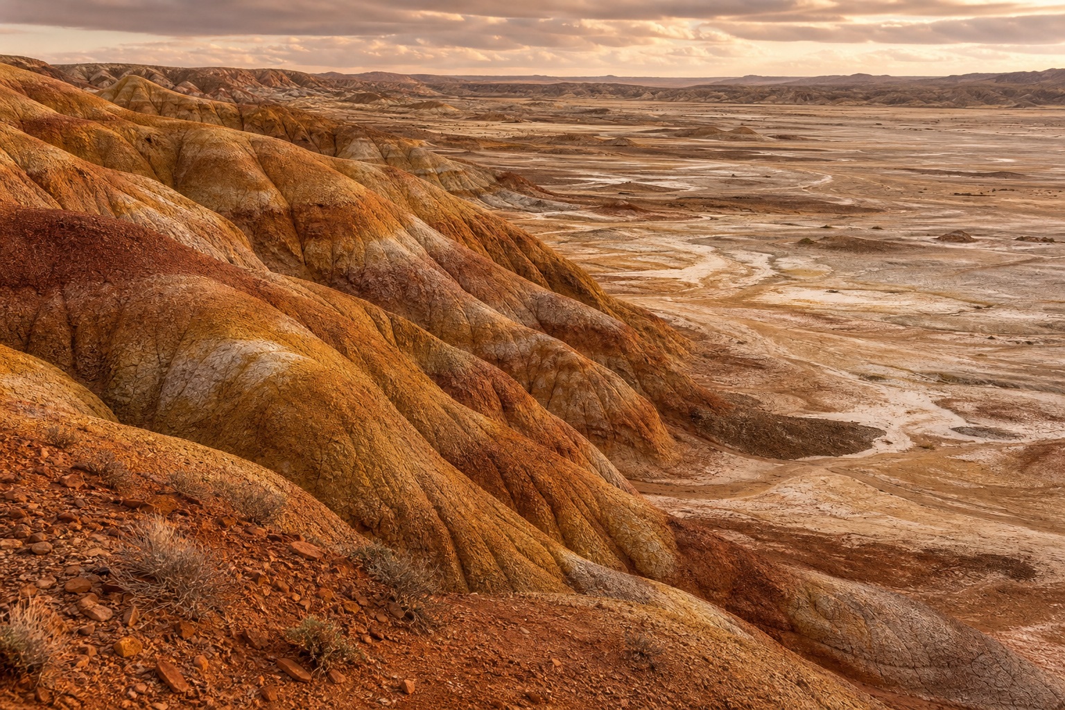 Preview for Desert Clay Landscape Background