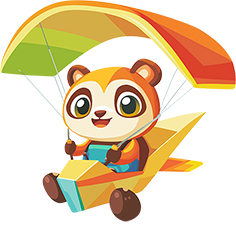 Preview for Raccoon-parachuting-laptop-character-sticker-add72