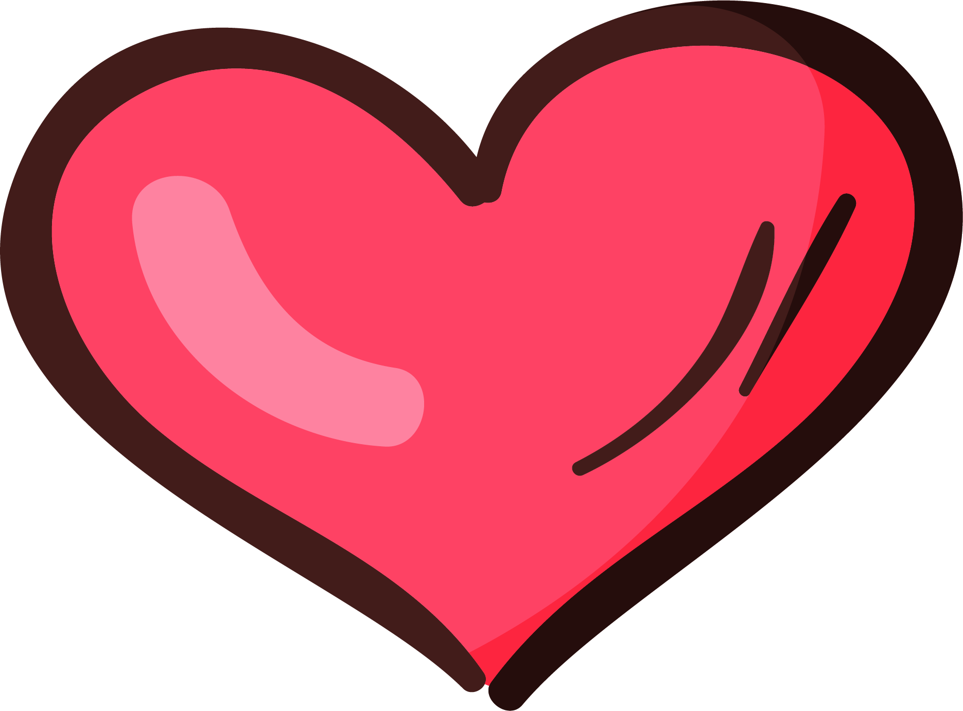 Preview for Kawaii-heart-icon-design-classic-hearts-sticker-5c366