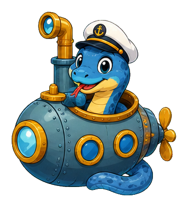 Preview for Submarine Captain Snake Sticker