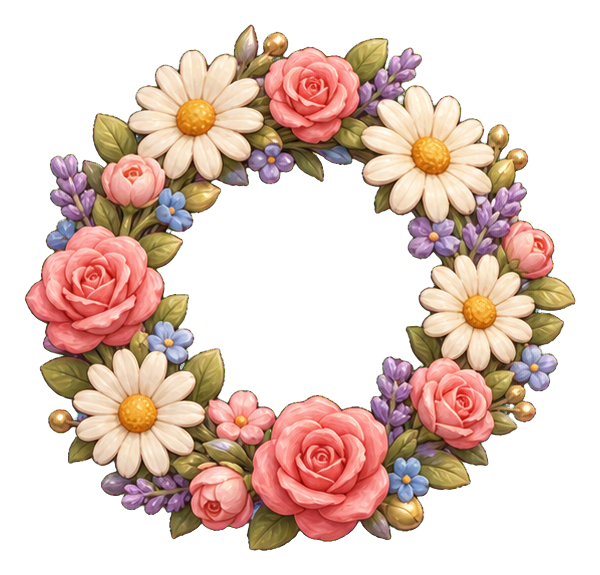 Preview for Flower Crown Sticker For Mother’s Day Designs