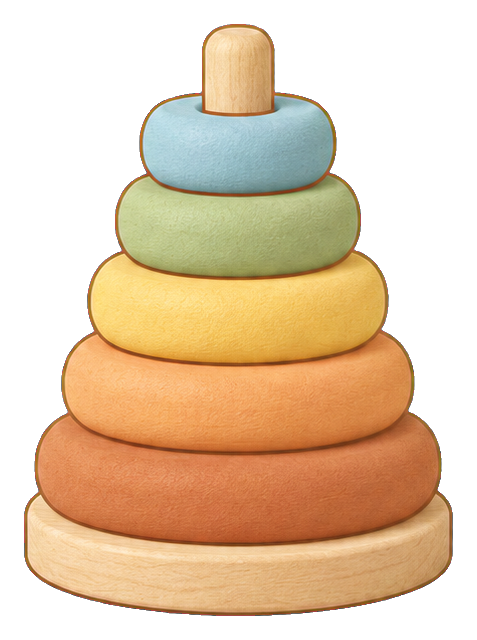 Preview for Baby Shower Stacking Rings Toy