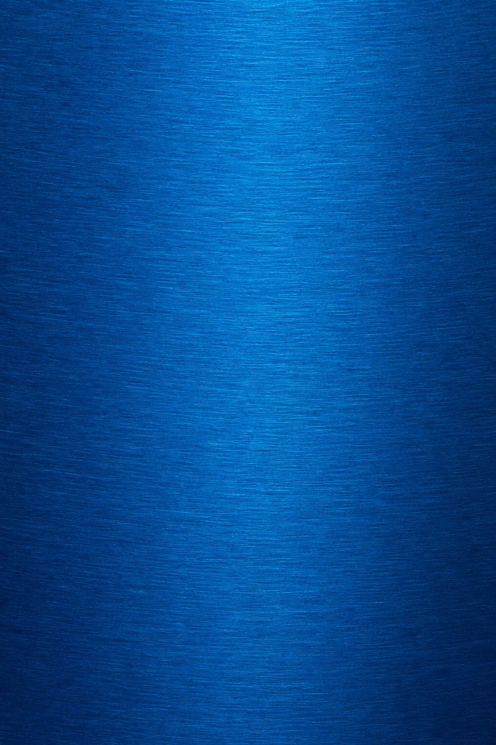 Blue brushed metal texture with fine horizontal grain and dark edges