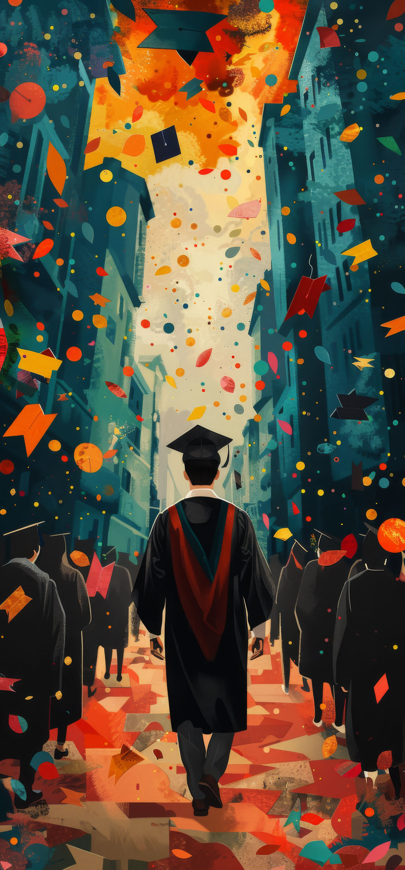 Preview for Graduation-day-celebration-graduation-phone-background-ba88a
