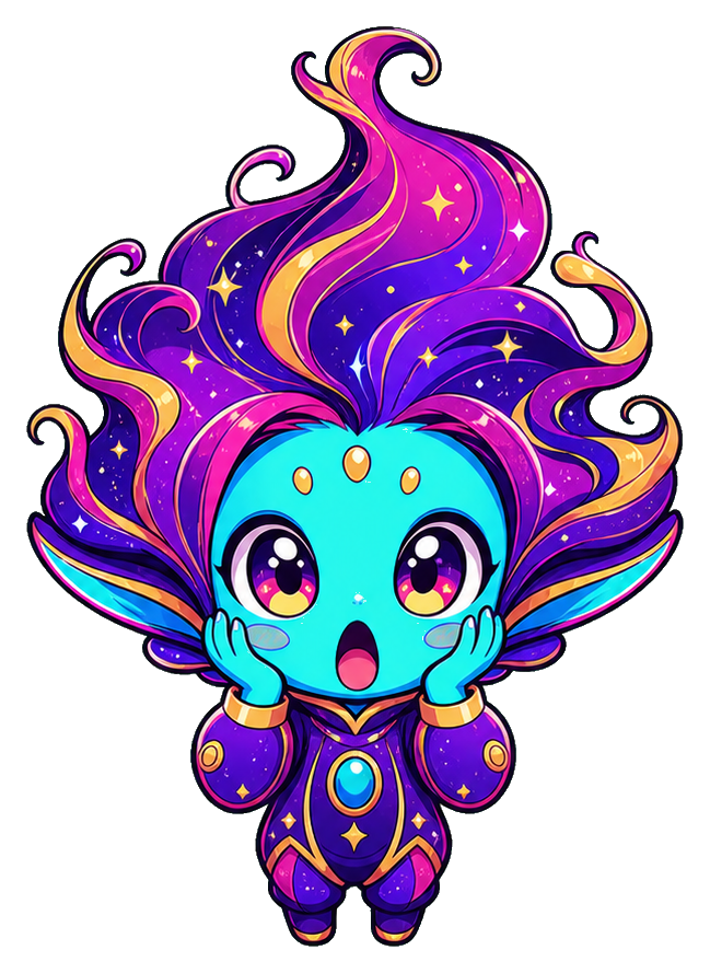 Preview for Anime Alien Creature Sticker