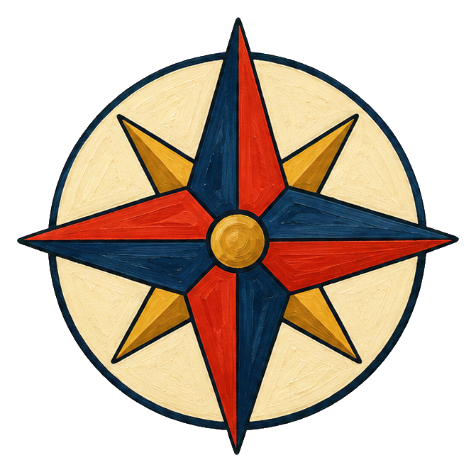 Preview for Coastal Lighthouse Compass Rose