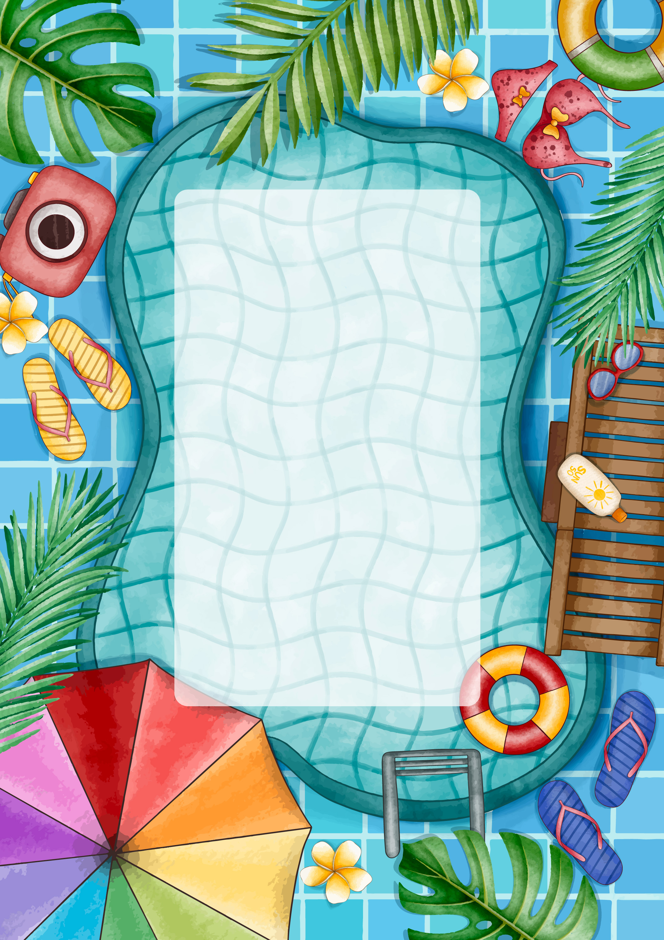 Preview for Summer-pool-illustration-background-4ded5