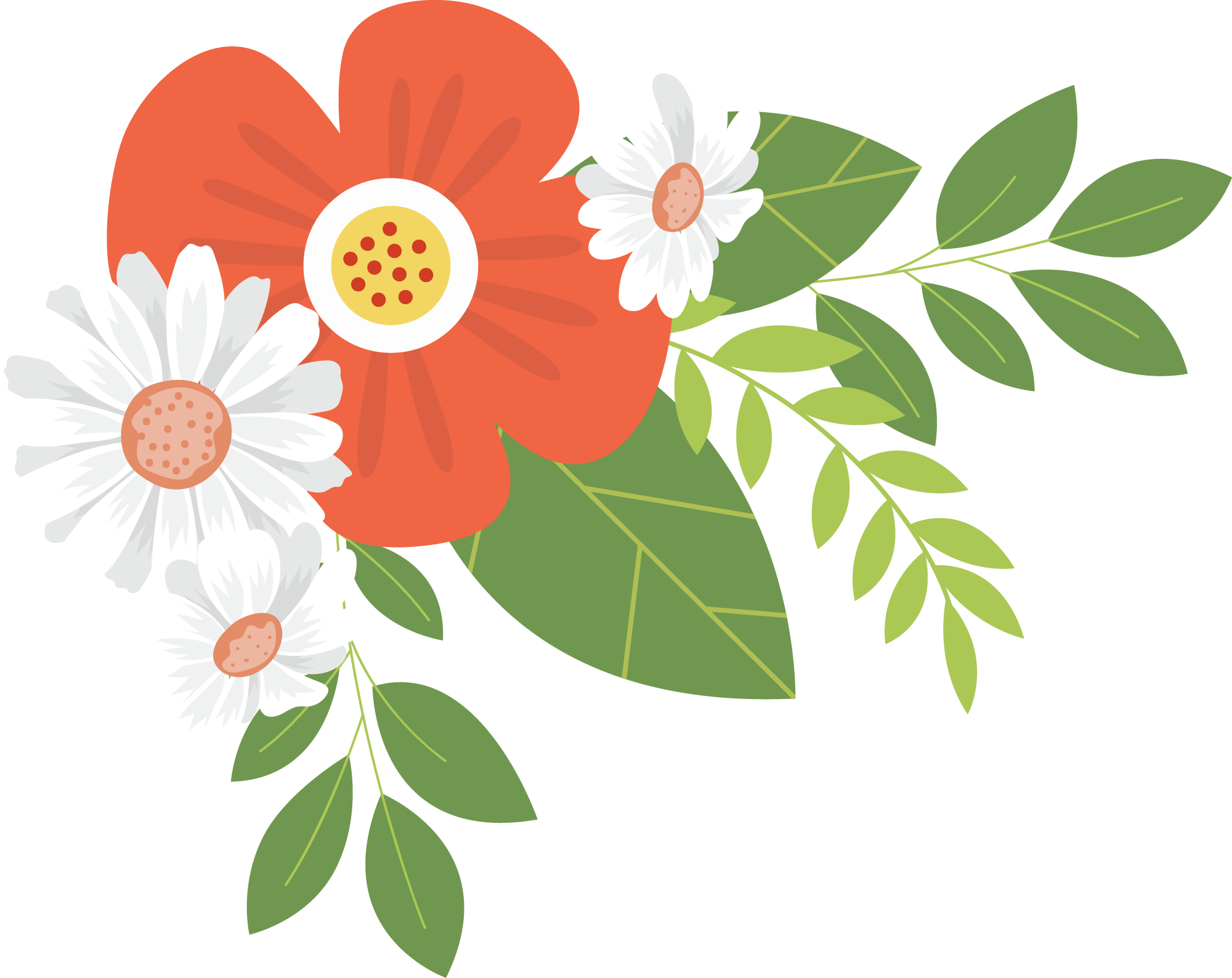 Preview for Floral-arrangement-illustration-spring-sticker-aaadb