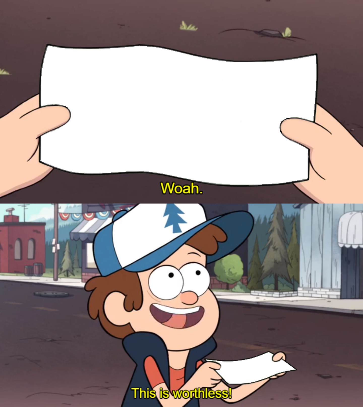 Preview for Gravity-falls-meme-template-cartoon-meme-background-82d1a